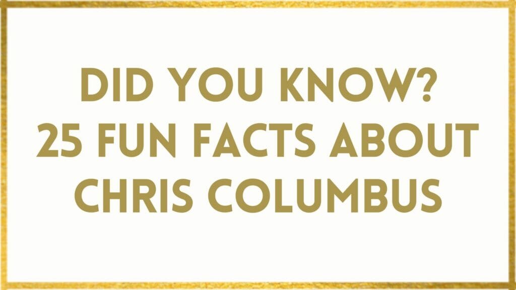 Facts About Christopher Columbus