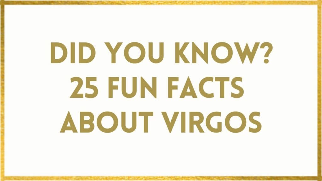 Facts about Virgo